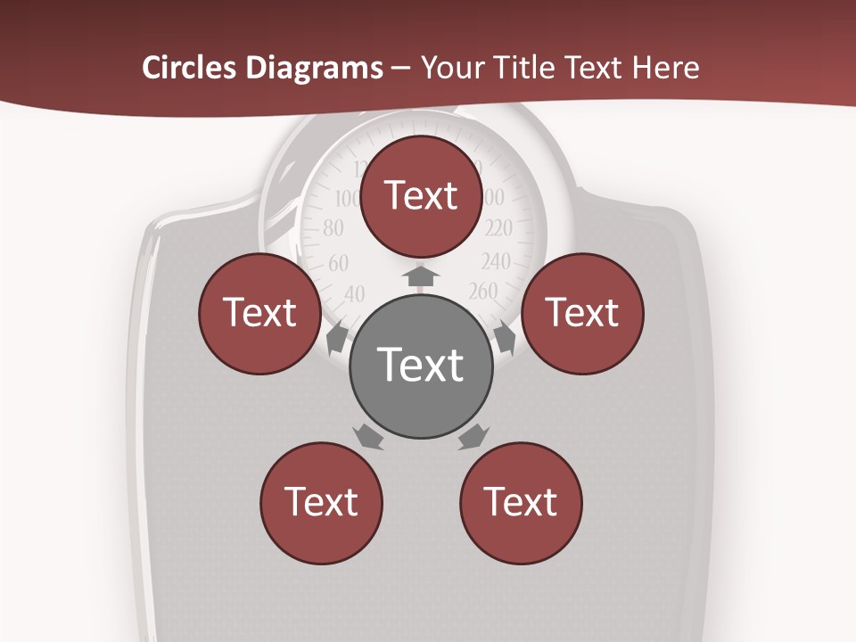 Healthy Nobody Weight PowerPoint Template