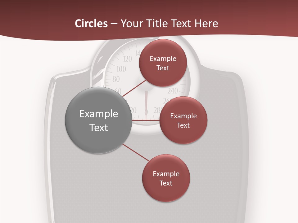 Healthy Nobody Weight PowerPoint Template