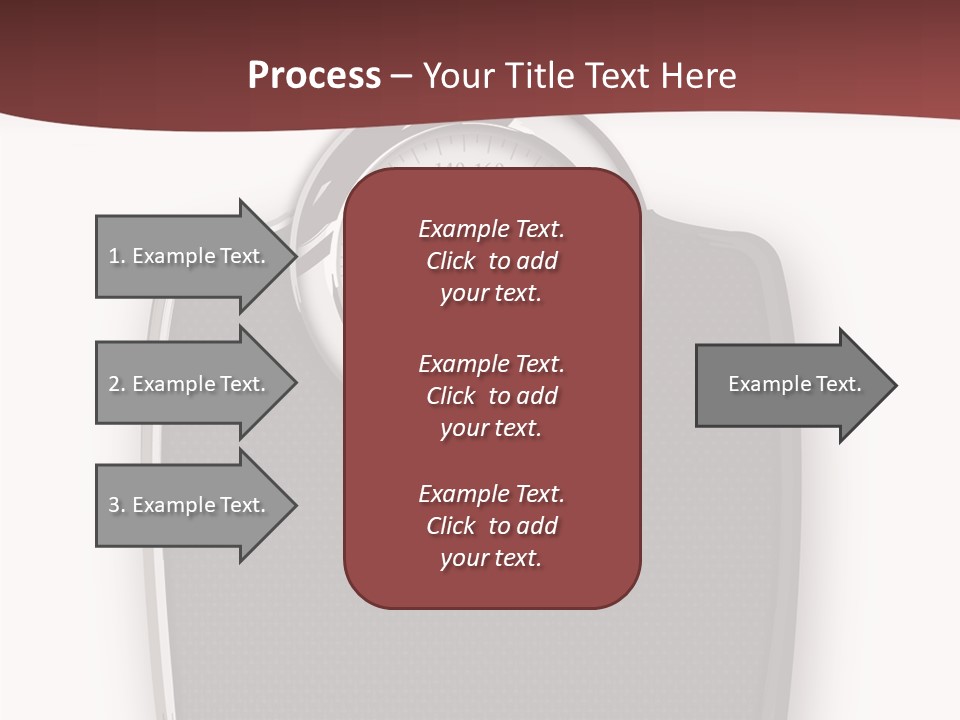 Healthy Nobody Weight PowerPoint Template