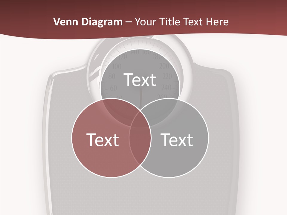 Healthy Nobody Weight PowerPoint Template
