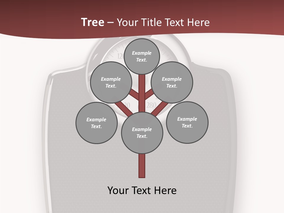 Healthy Nobody Weight PowerPoint Template