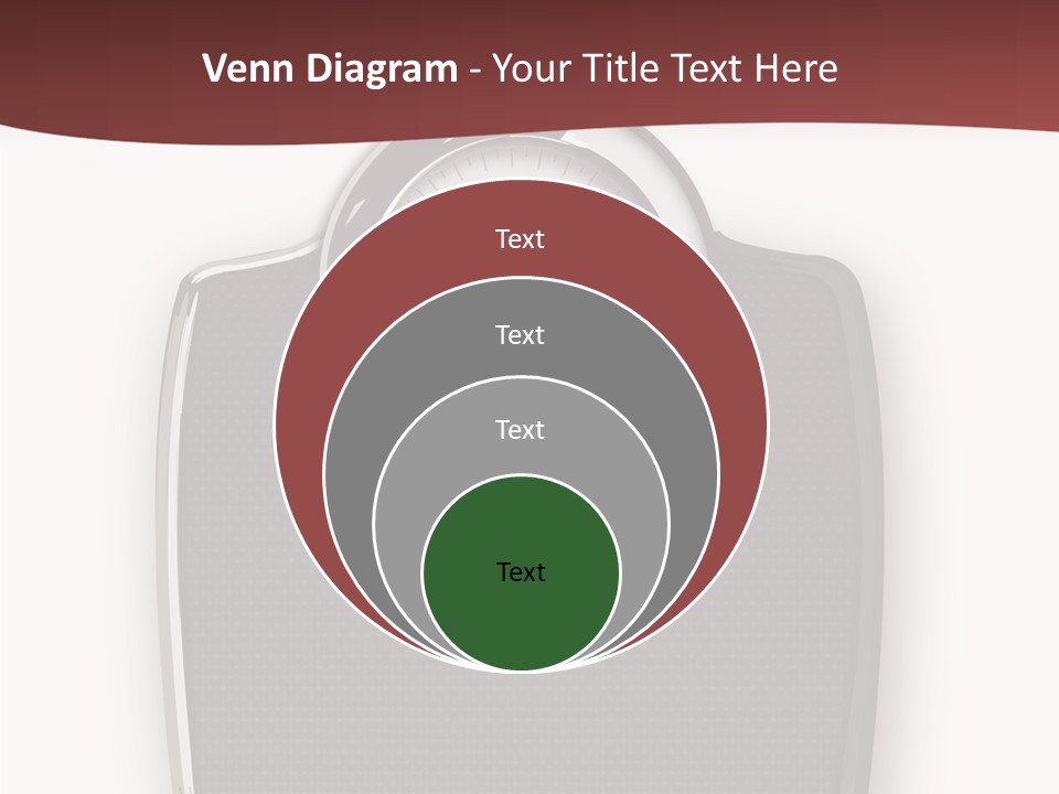 Healthy Nobody Weight PowerPoint Template