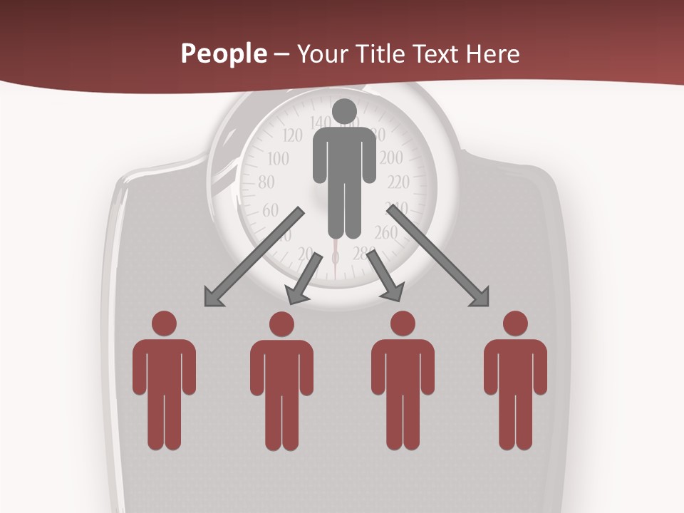 Healthy Nobody Weight PowerPoint Template