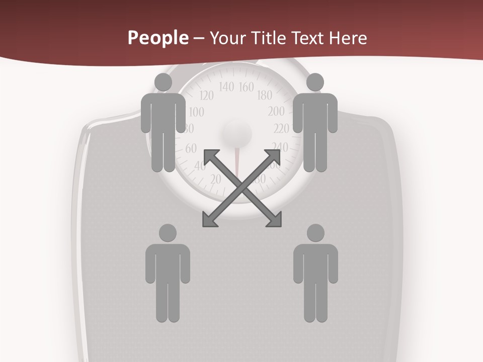 Healthy Nobody Weight PowerPoint Template