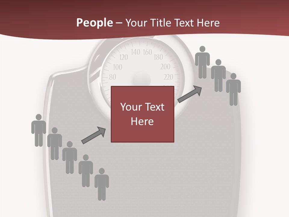 Healthy Nobody Weight PowerPoint Template