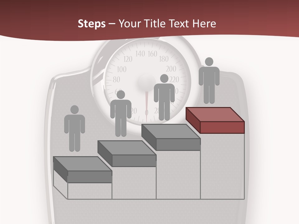 Healthy Nobody Weight PowerPoint Template