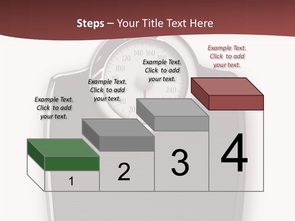 Healthy Nobody Weight PowerPoint Template