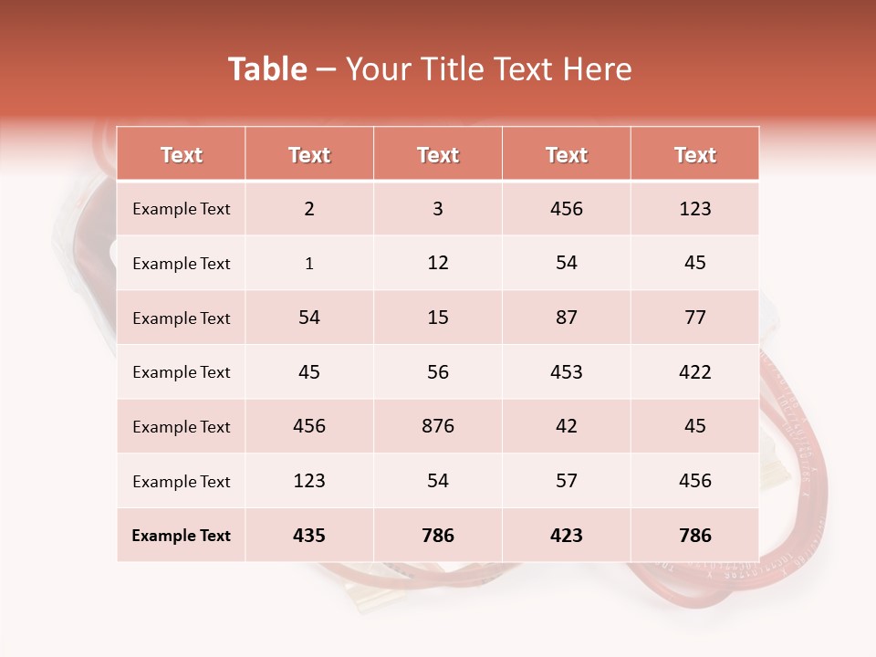 Transfuse Healthcare Systems PowerPoint Template
