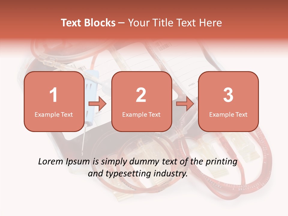 Transfuse Healthcare Systems PowerPoint Template
