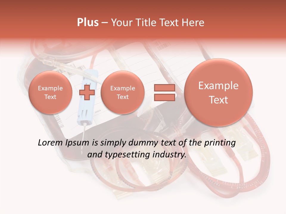 Transfuse Healthcare Systems PowerPoint Template