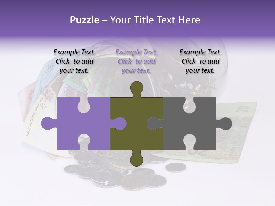 Note Jar Economies PowerPoint Template