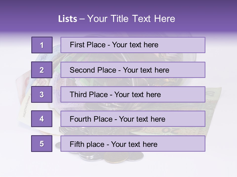 Note Jar Economies PowerPoint Template