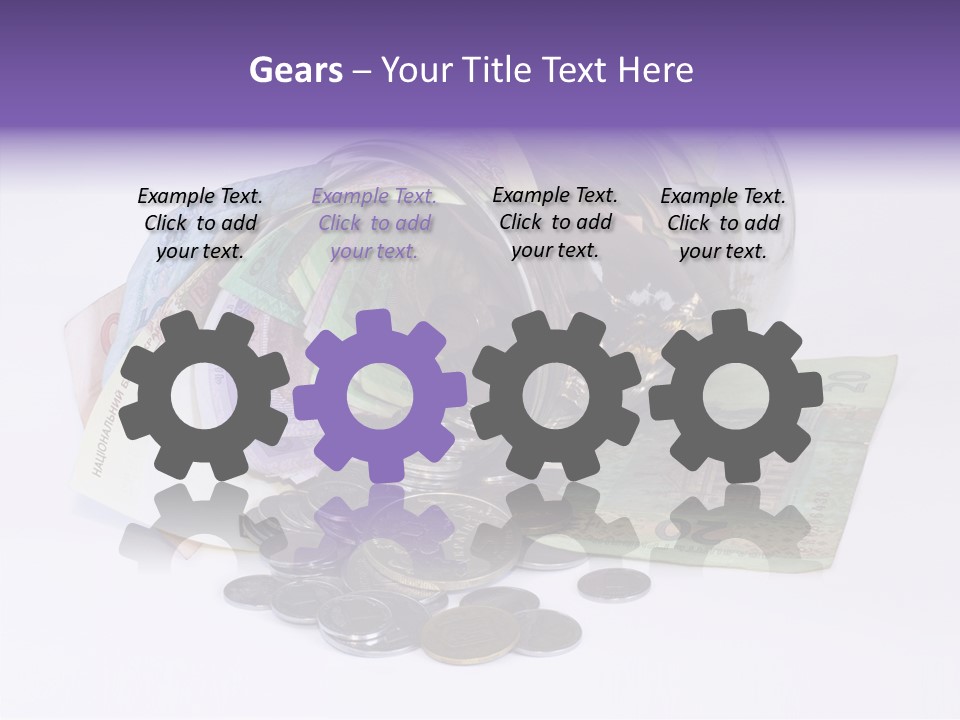 Note Jar Economies PowerPoint Template