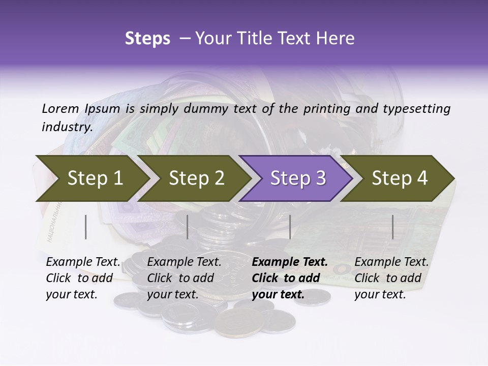 Note Jar Economies PowerPoint Template
