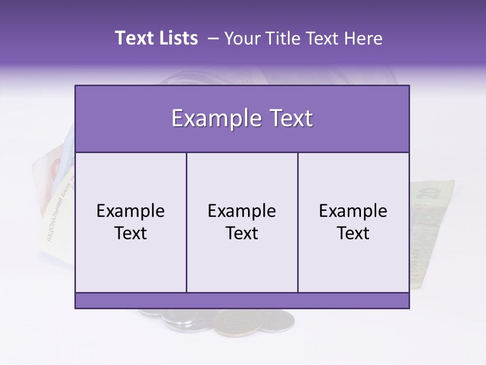 Note Jar Economies PowerPoint Template