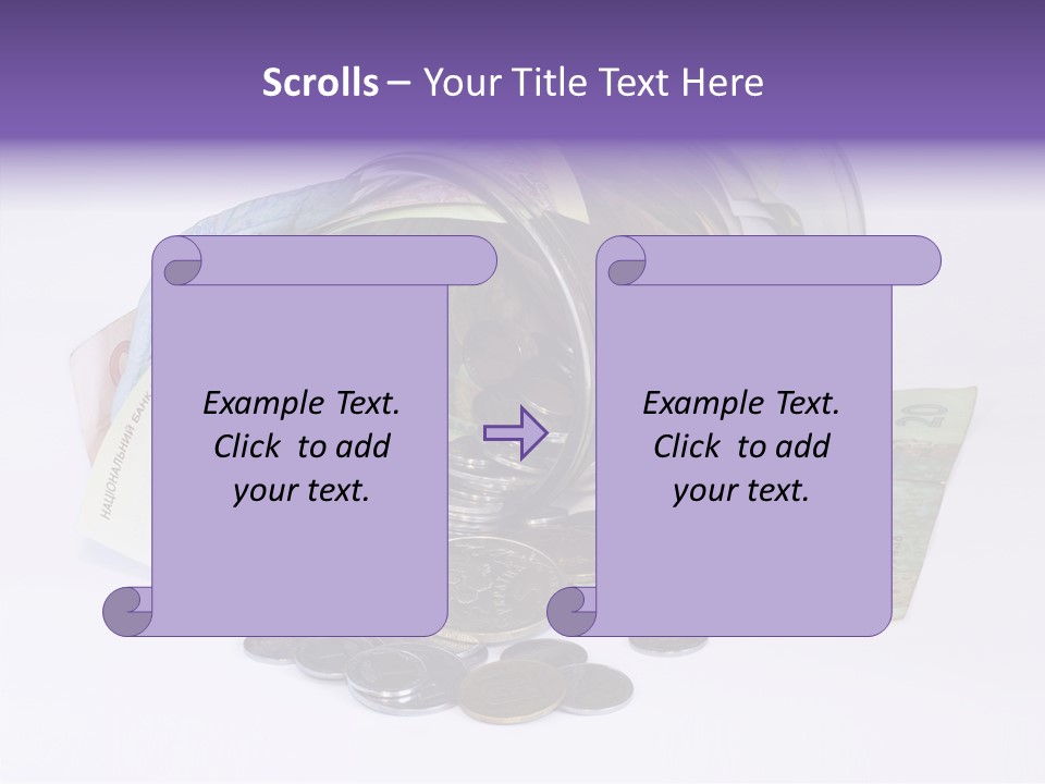 Note Jar Economies PowerPoint Template