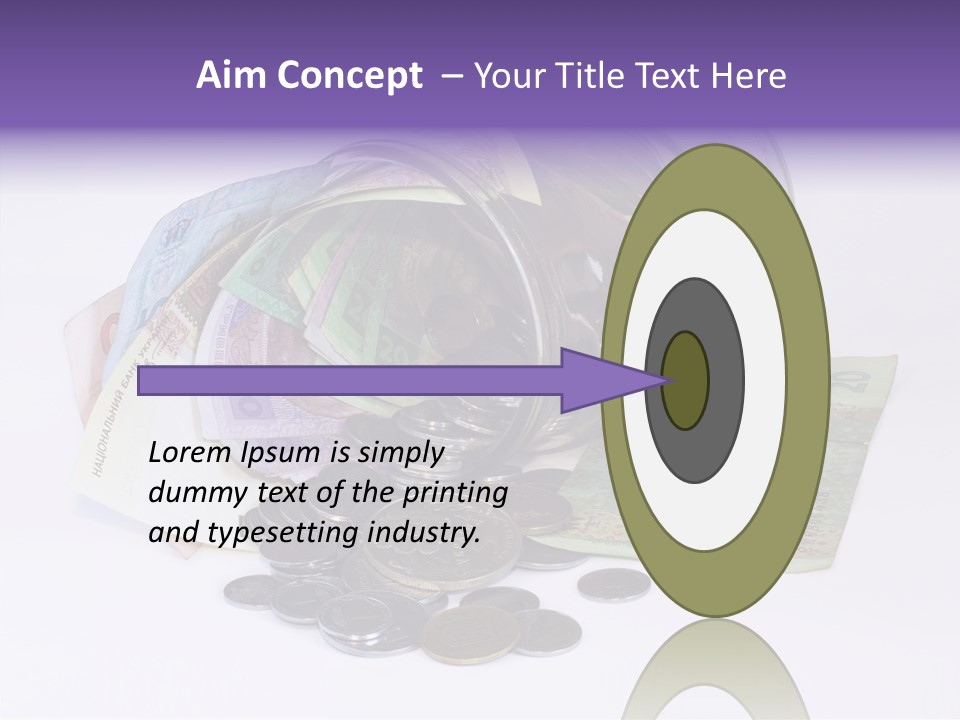 Note Jar Economies PowerPoint Template