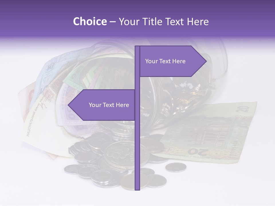 Note Jar Economies PowerPoint Template