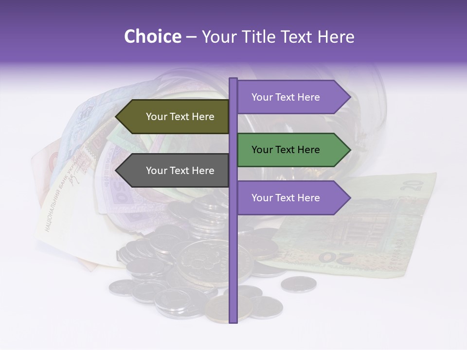 Note Jar Economies PowerPoint Template