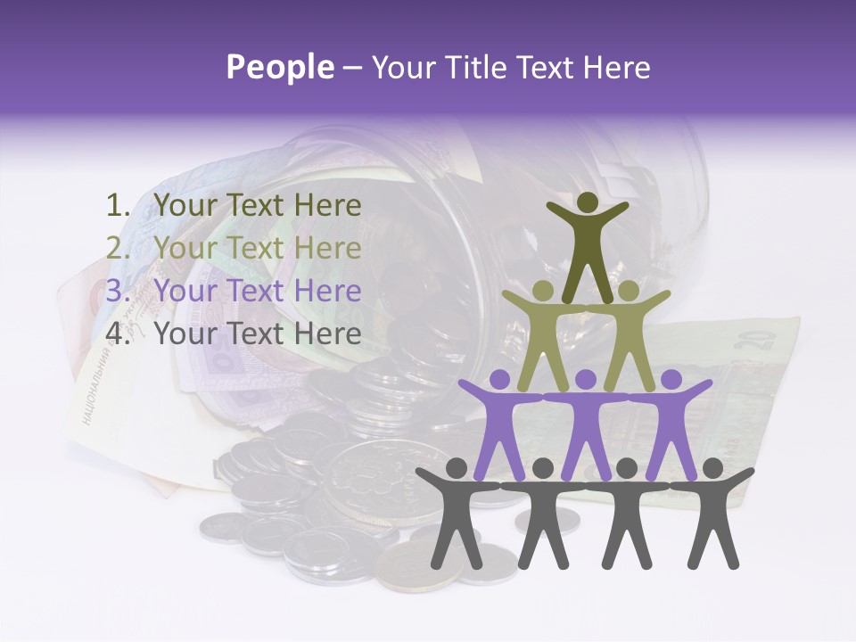 Note Jar Economies PowerPoint Template