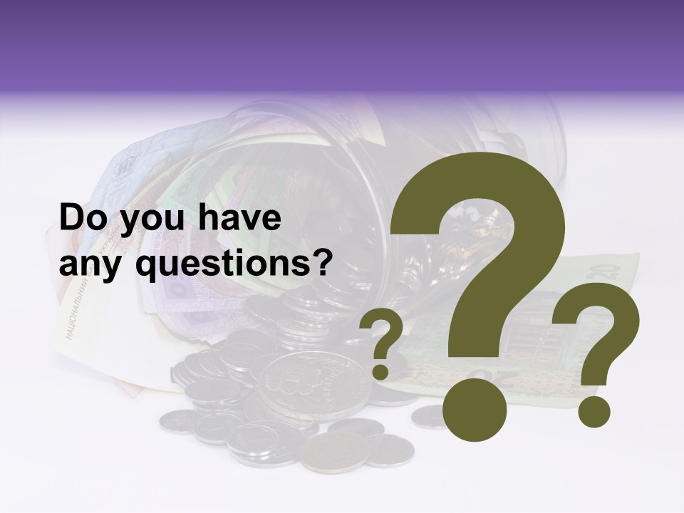 Note Jar Economies PowerPoint Template