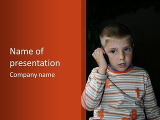 Cute Speak People PowerPoint Template