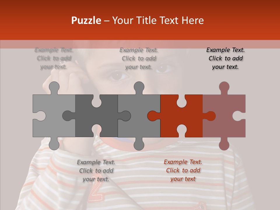 Cute Speak People PowerPoint Template