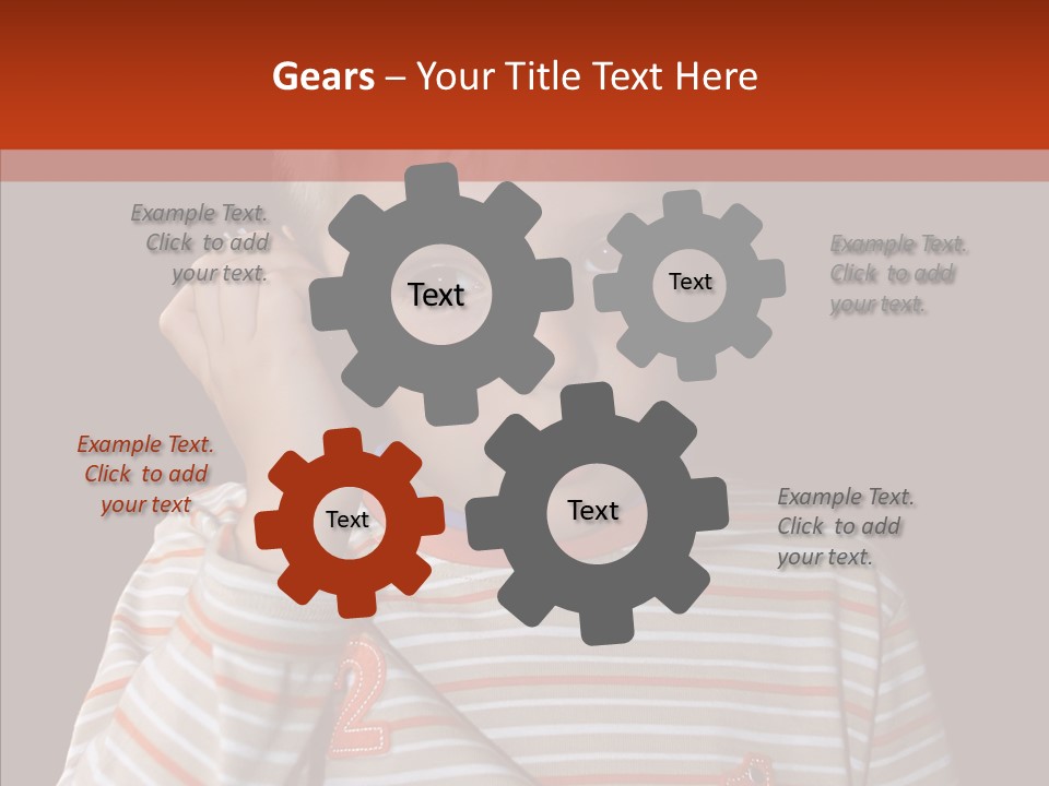 Cute Speak People PowerPoint Template