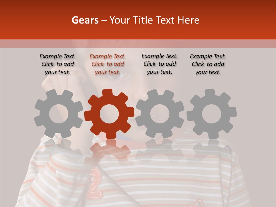 Cute Speak People PowerPoint Template