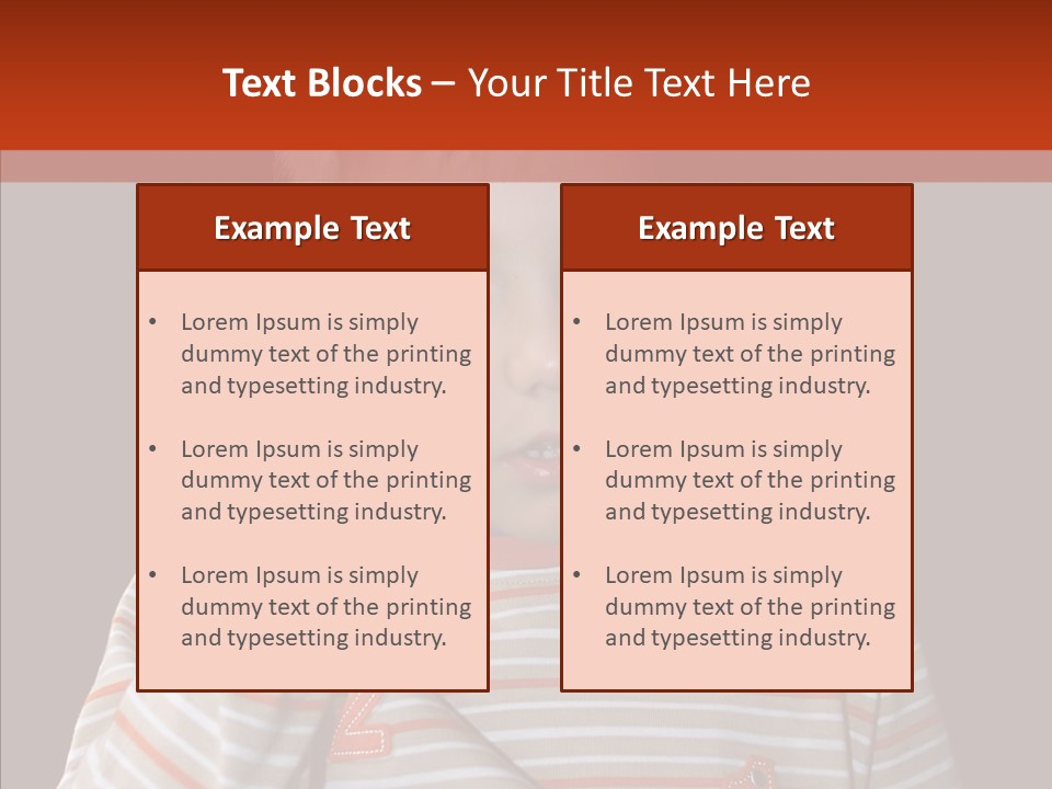 Cute Speak People PowerPoint Template