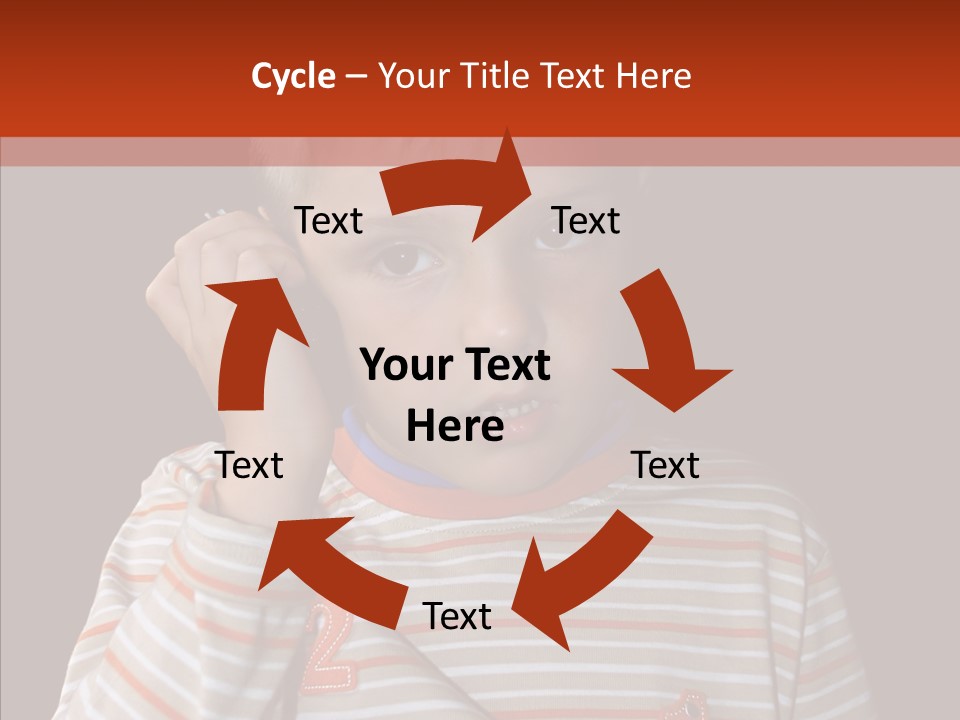 Cute Speak People PowerPoint Template