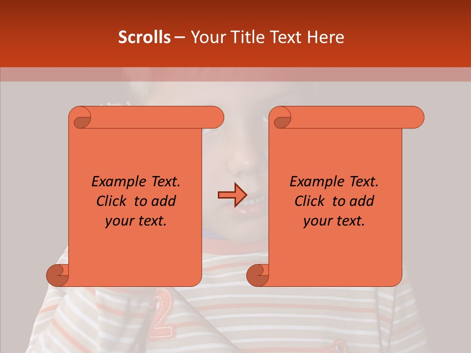 Cute Speak People PowerPoint Template