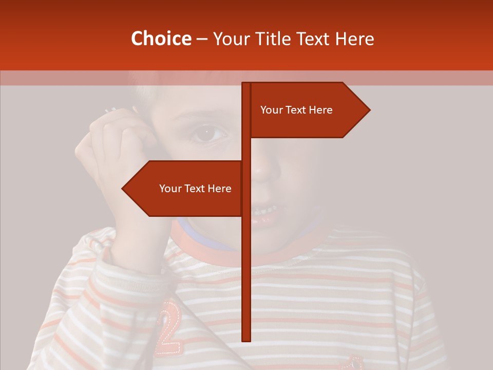 Cute Speak People PowerPoint Template