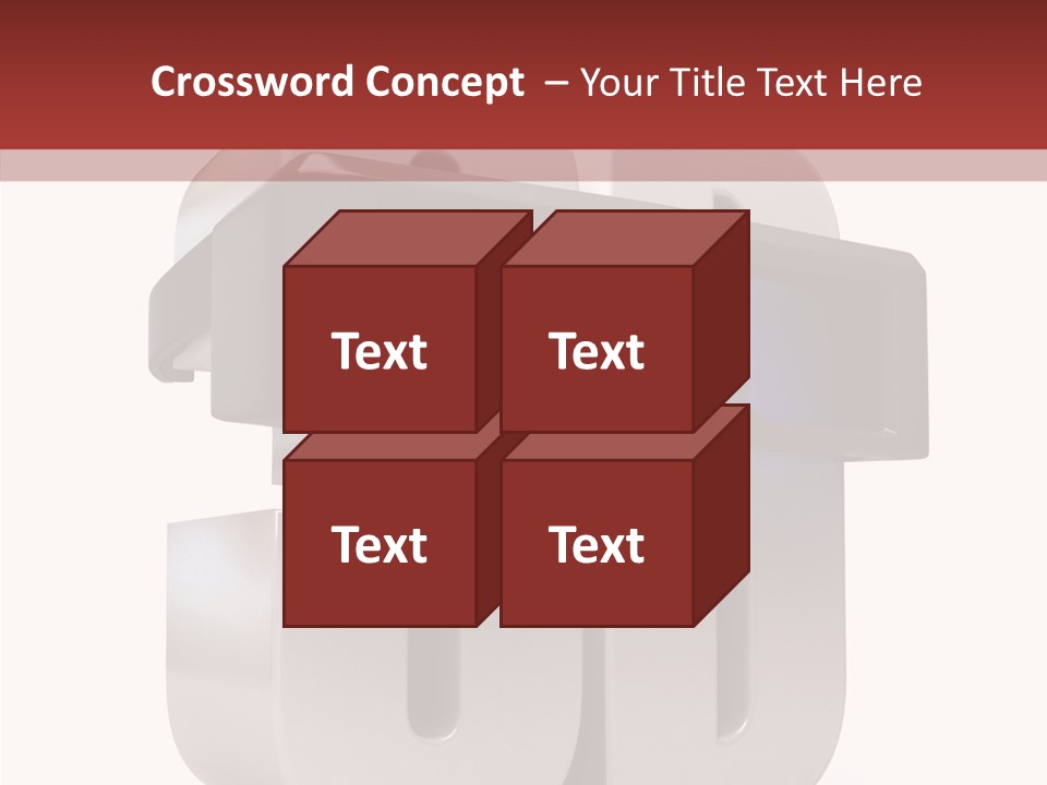 Three Blue Number PowerPoint Template