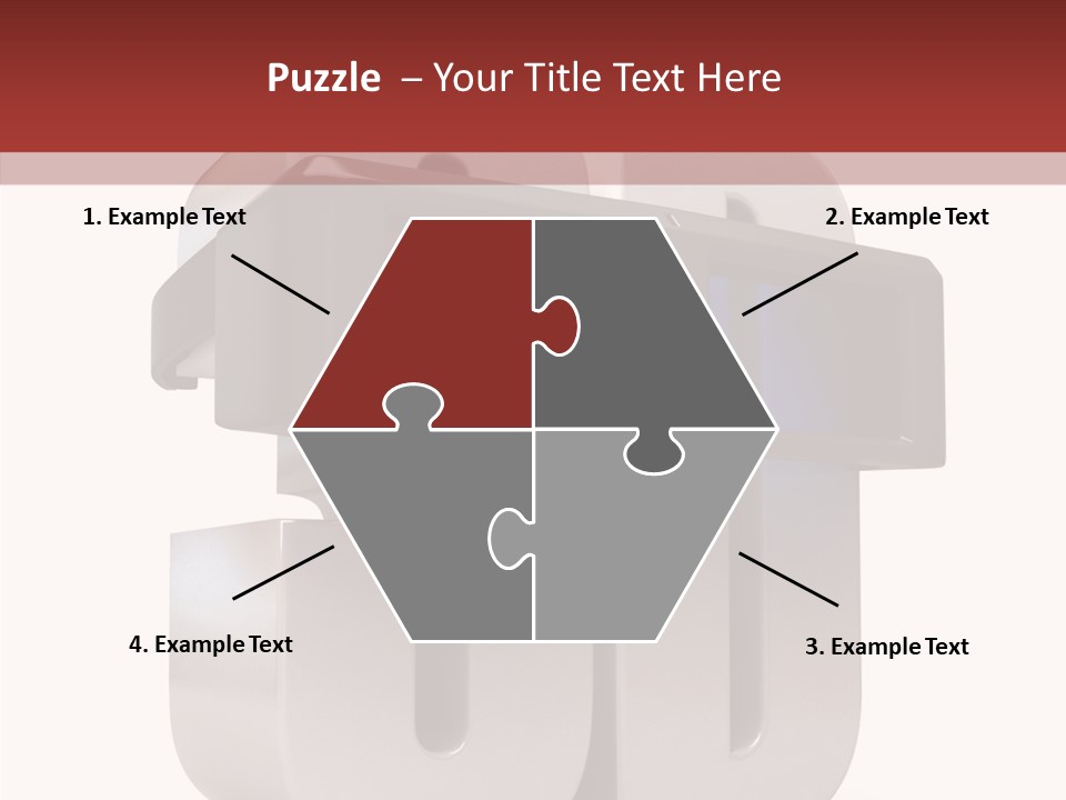 Three Blue Number PowerPoint Template