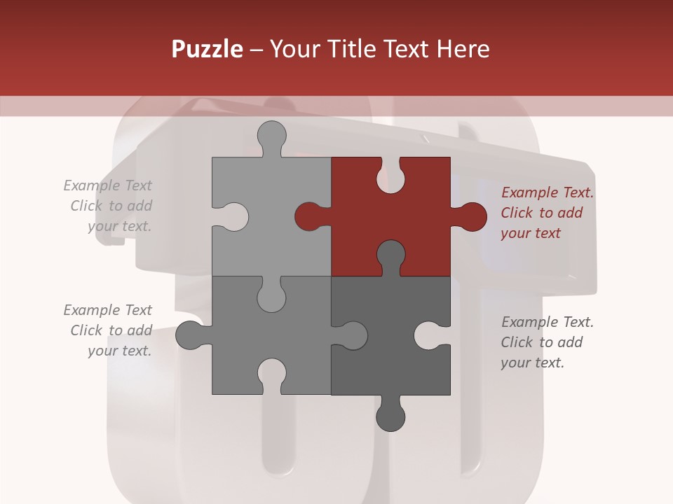 Three Blue Number PowerPoint Template