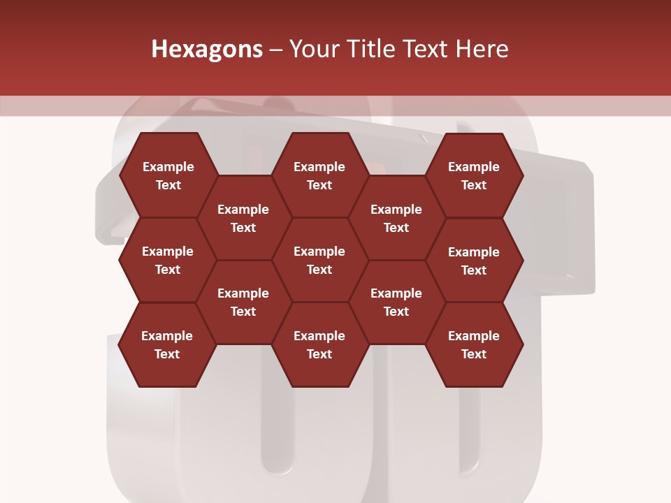 Three Blue Number PowerPoint Template