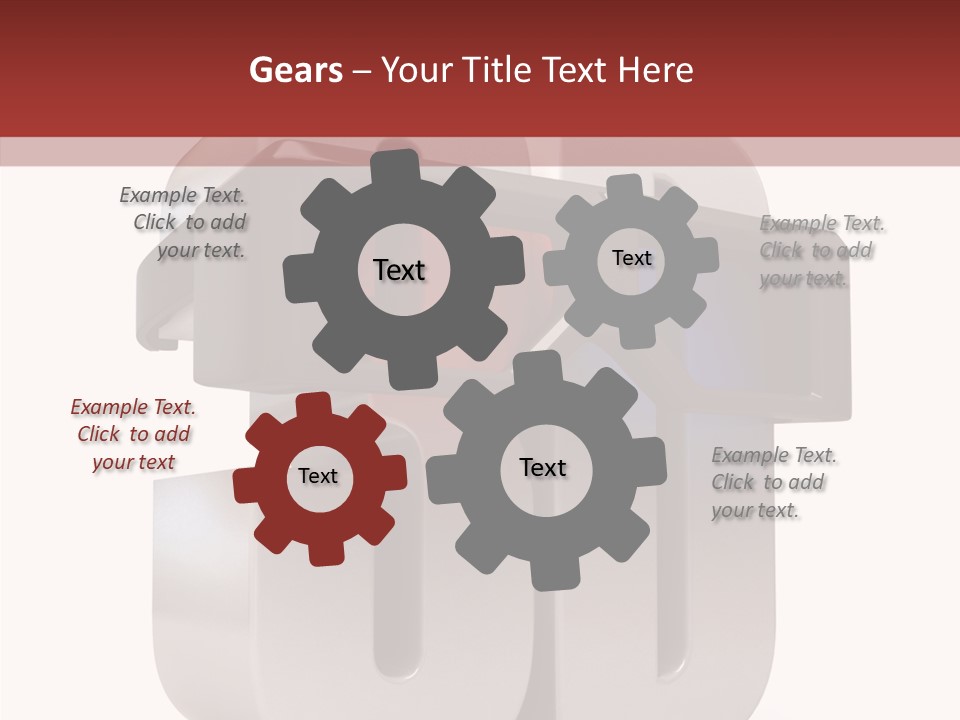 Three Blue Number PowerPoint Template