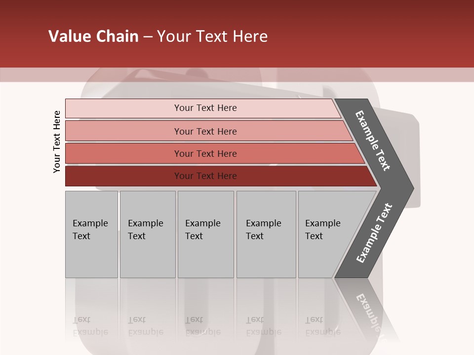 Three Blue Number PowerPoint Template
