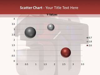 Three Blue Number PowerPoint Template