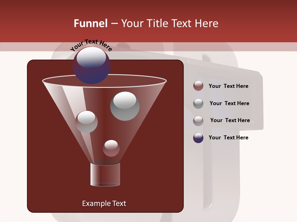 Three Blue Number PowerPoint Template