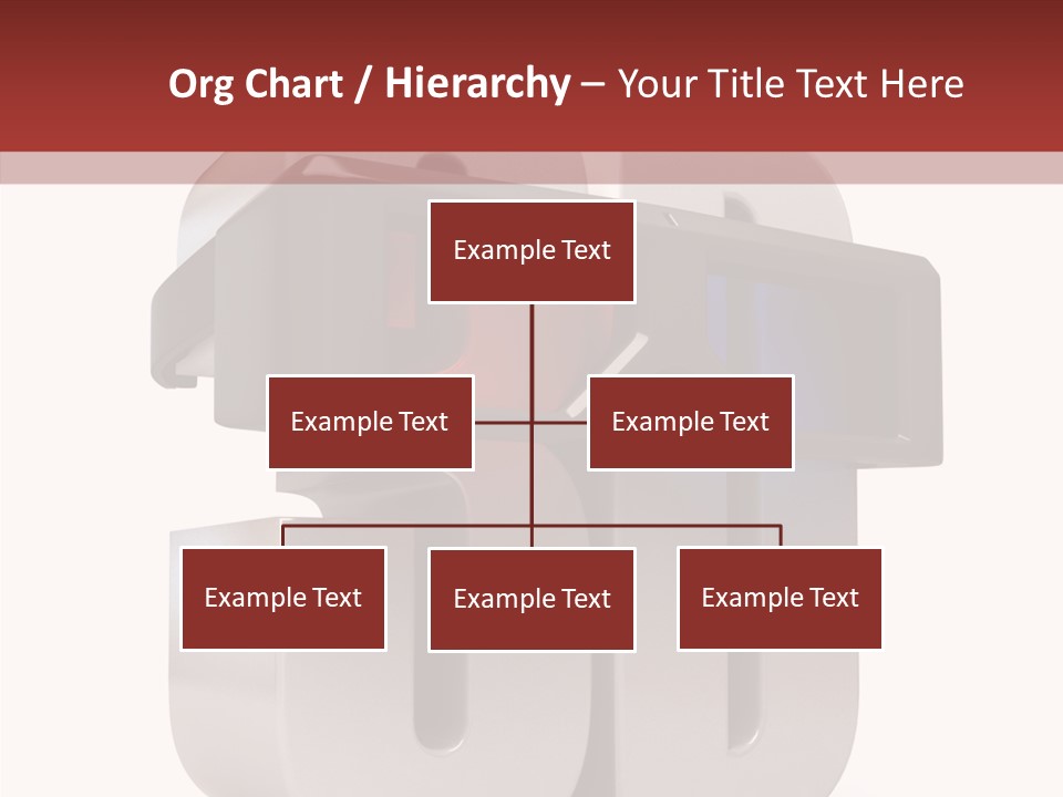 Three Blue Number PowerPoint Template