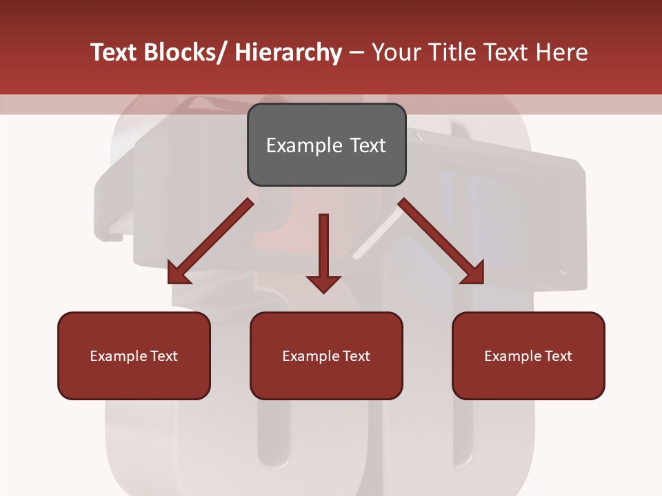 Three Blue Number PowerPoint Template