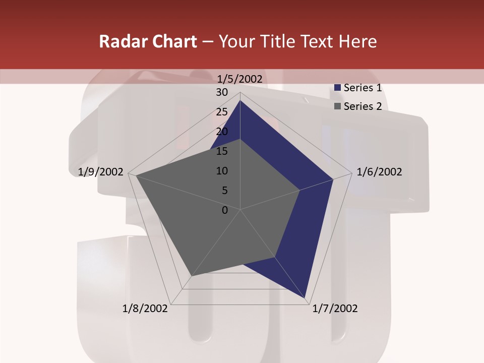 Three Blue Number PowerPoint Template