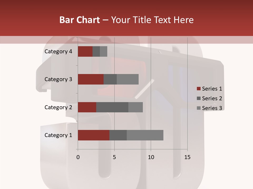 Three Blue Number PowerPoint Template