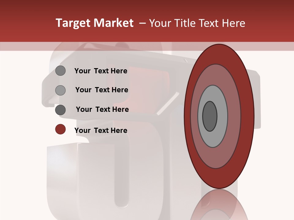 Three Blue Number PowerPoint Template