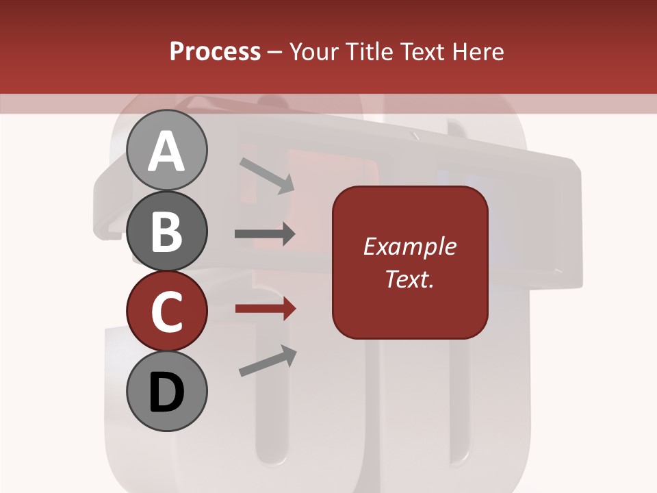 Three Blue Number PowerPoint Template