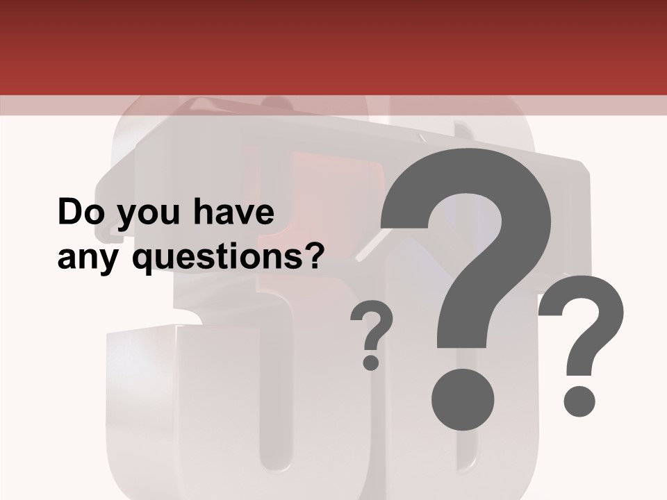 Three Blue Number PowerPoint Template