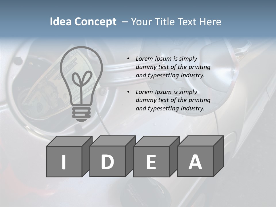 Refill American Concepts PowerPoint Template