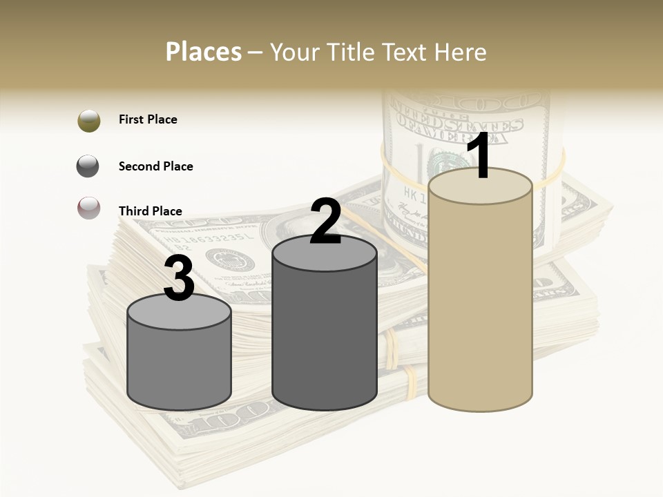 Dollar Band Backdrop PowerPoint Template